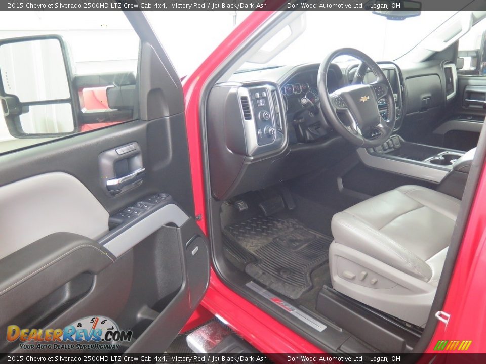 2015 Chevrolet Silverado 2500HD LTZ Crew Cab 4x4 Victory Red / Jet Black/Dark Ash Photo #22