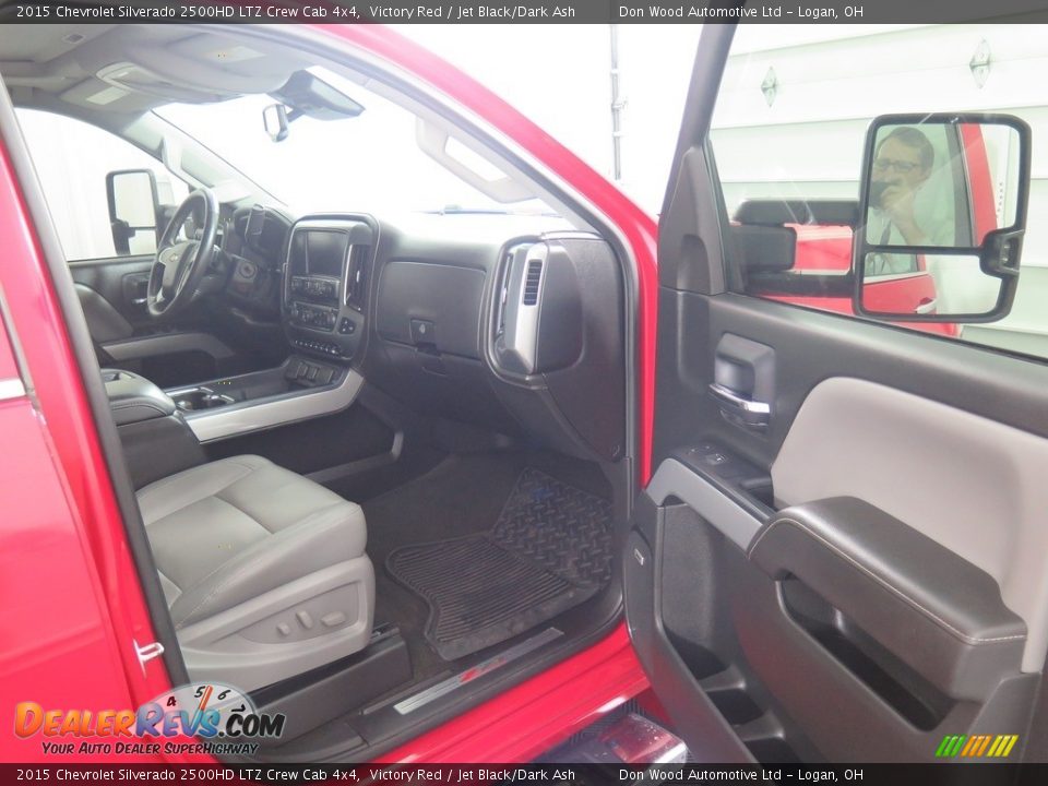 2015 Chevrolet Silverado 2500HD LTZ Crew Cab 4x4 Victory Red / Jet Black/Dark Ash Photo #25