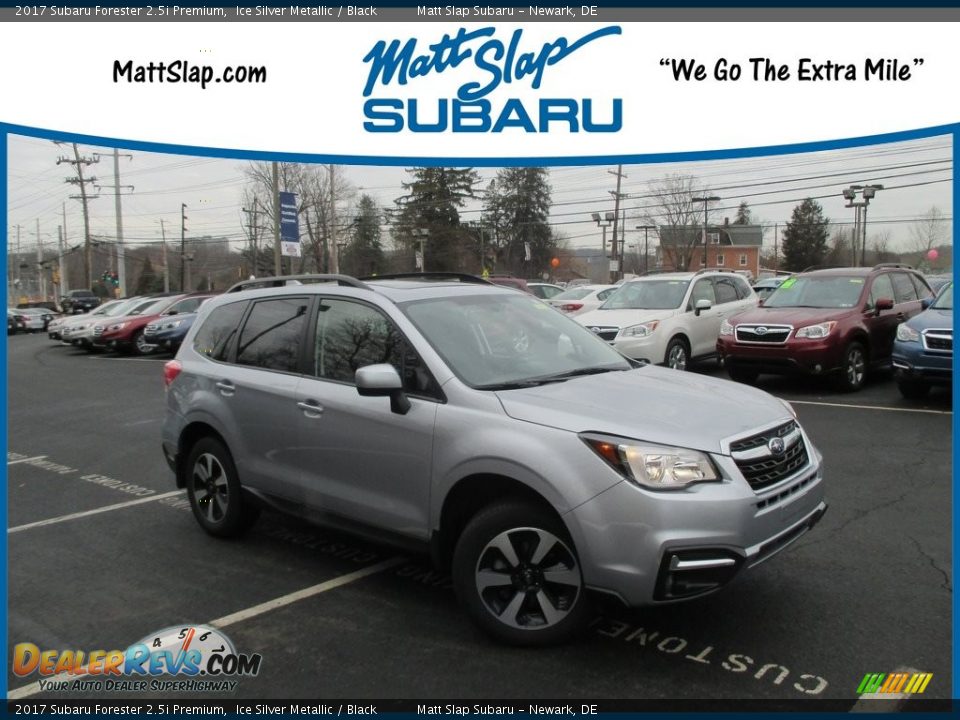 2017 Subaru Forester 2.5i Premium Ice Silver Metallic / Black Photo #1