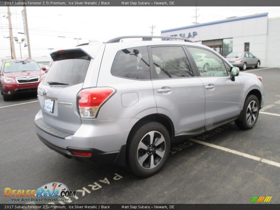 2017 Subaru Forester 2.5i Premium Ice Silver Metallic / Black Photo #6