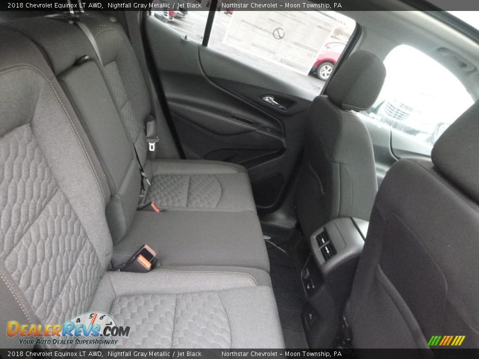 2018 Chevrolet Equinox LT AWD Nightfall Gray Metallic / Jet Black Photo #12