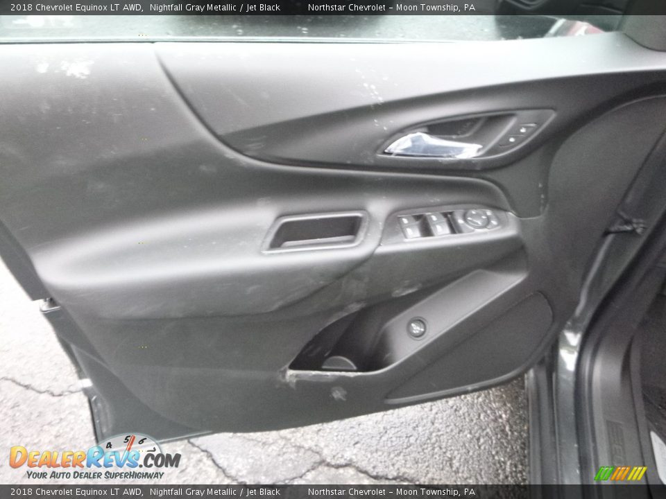 2018 Chevrolet Equinox LT AWD Nightfall Gray Metallic / Jet Black Photo #15