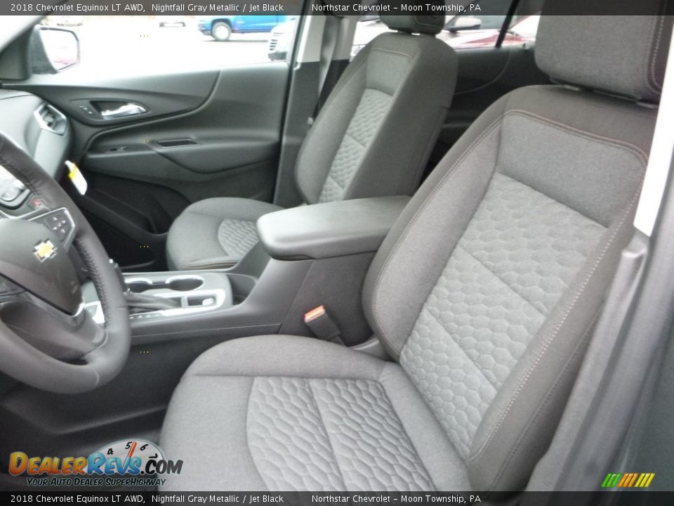 2018 Chevrolet Equinox LT AWD Nightfall Gray Metallic / Jet Black Photo #16