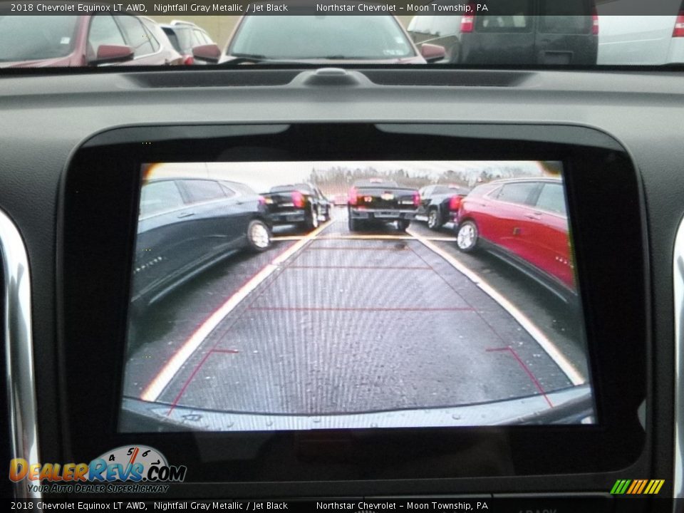 2018 Chevrolet Equinox LT AWD Nightfall Gray Metallic / Jet Black Photo #20