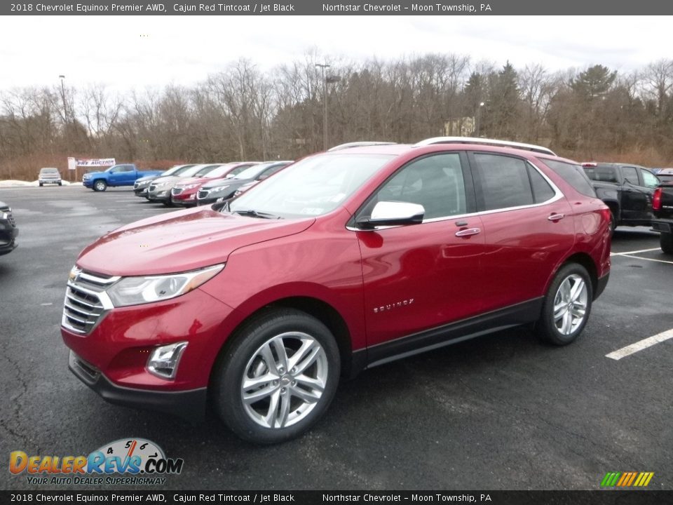 2018 Chevrolet Equinox Premier AWD Cajun Red Tintcoat / Jet Black Photo #1