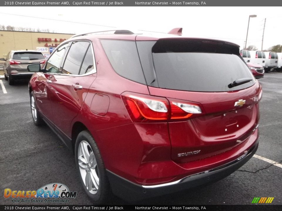 2018 Chevrolet Equinox Premier AWD Cajun Red Tintcoat / Jet Black Photo #3