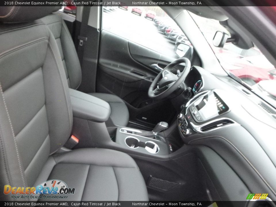 2018 Chevrolet Equinox Premier AWD Cajun Red Tintcoat / Jet Black Photo #10