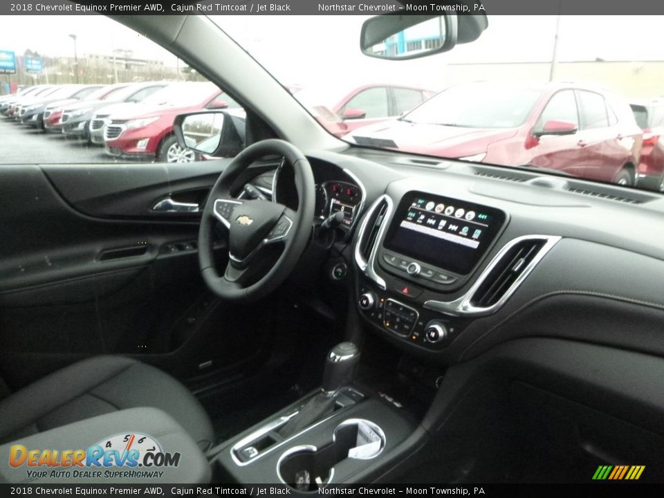 2018 Chevrolet Equinox Premier AWD Cajun Red Tintcoat / Jet Black Photo #11