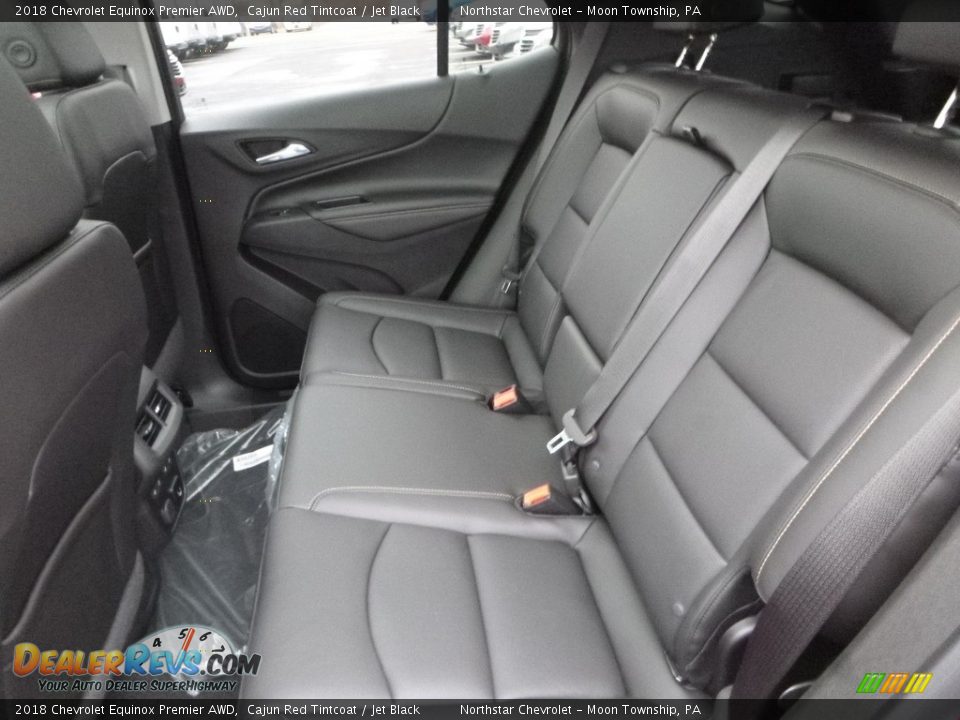 2018 Chevrolet Equinox Premier AWD Cajun Red Tintcoat / Jet Black Photo #13