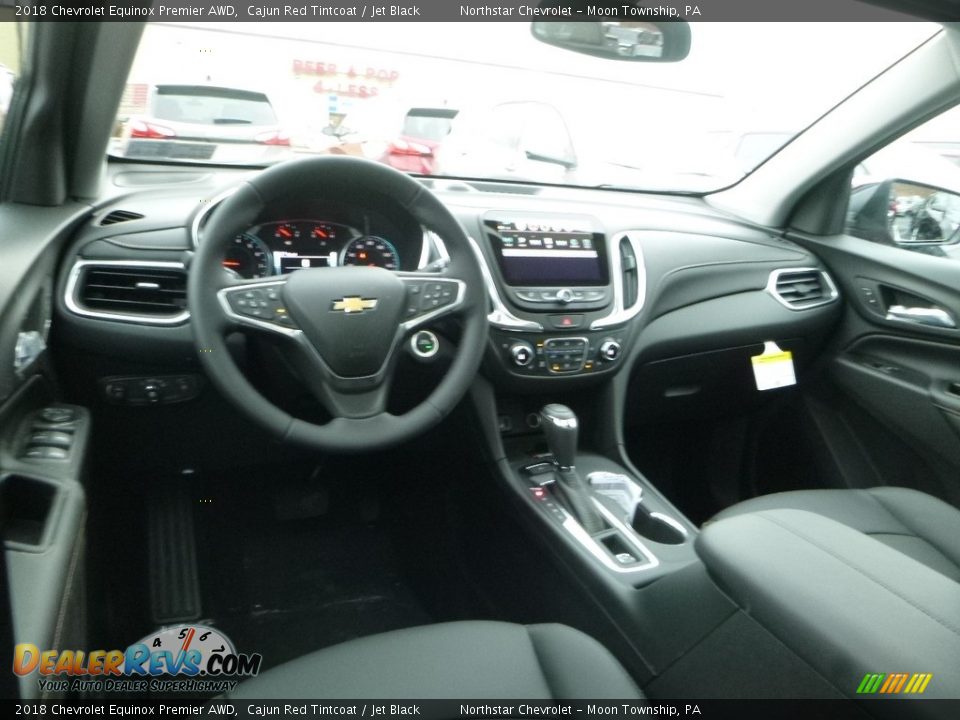 2018 Chevrolet Equinox Premier AWD Cajun Red Tintcoat / Jet Black Photo #14
