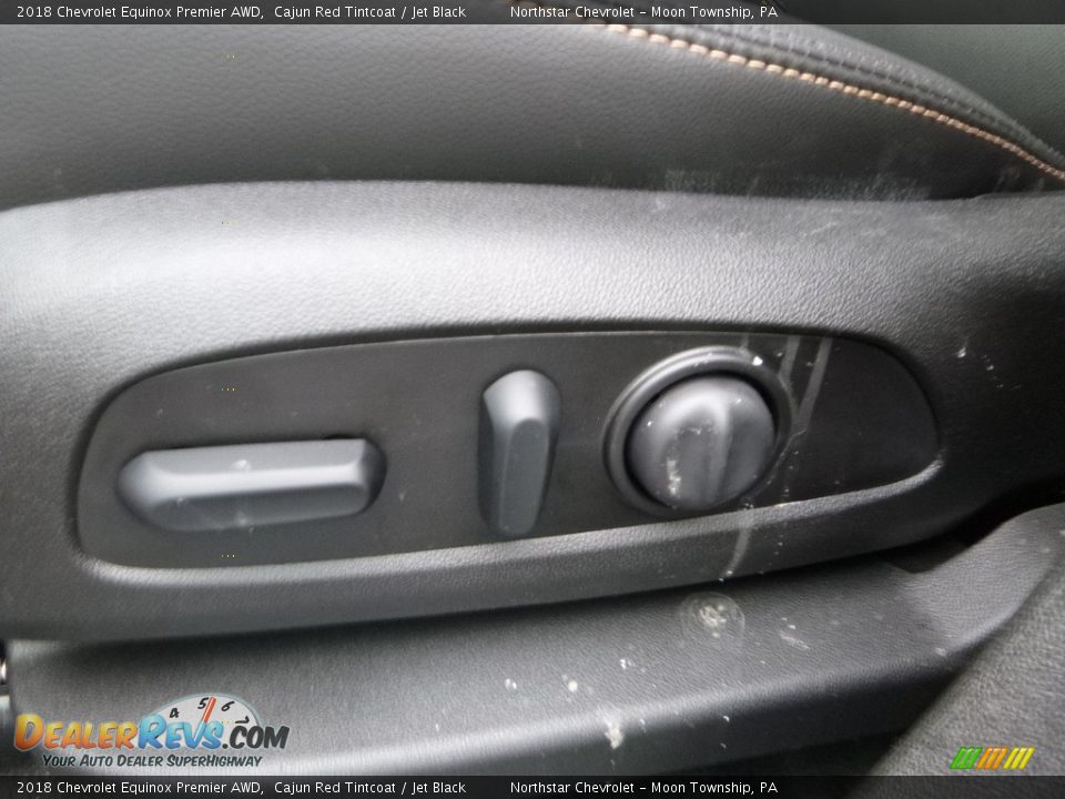 2018 Chevrolet Equinox Premier AWD Cajun Red Tintcoat / Jet Black Photo #17