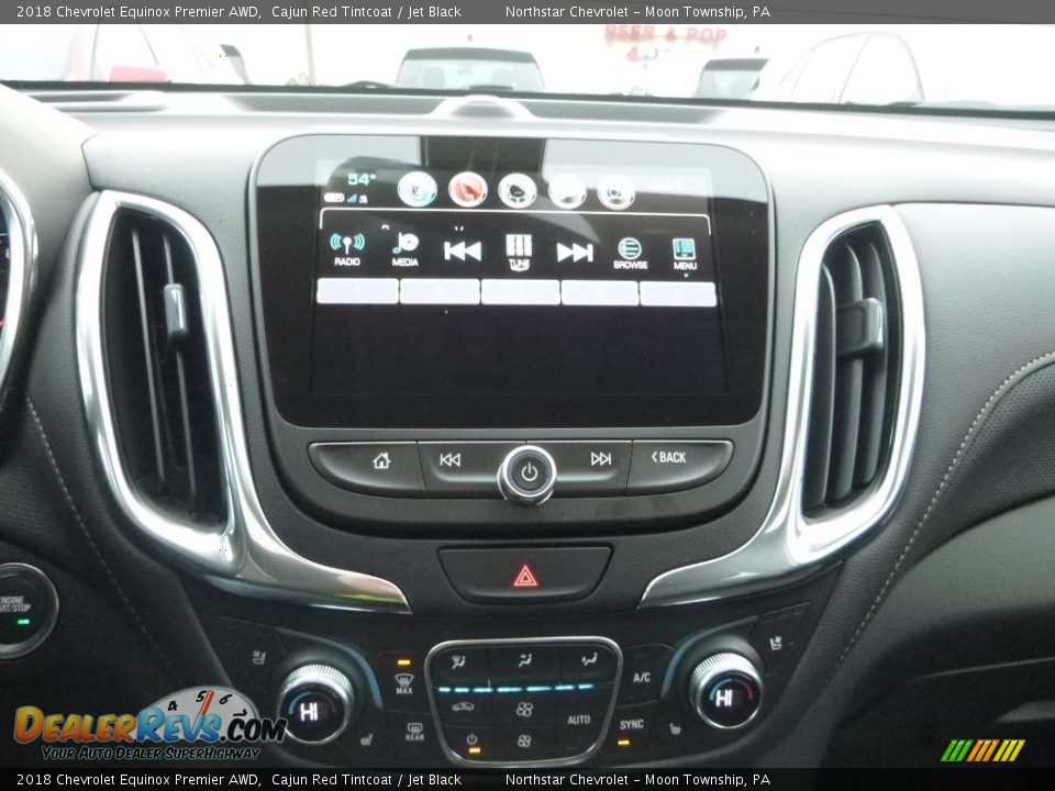 2018 Chevrolet Equinox Premier AWD Cajun Red Tintcoat / Jet Black Photo #18