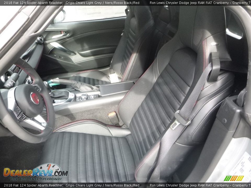 Front Seat of 2018 Fiat 124 Spider Abarth Roadster Photo #15