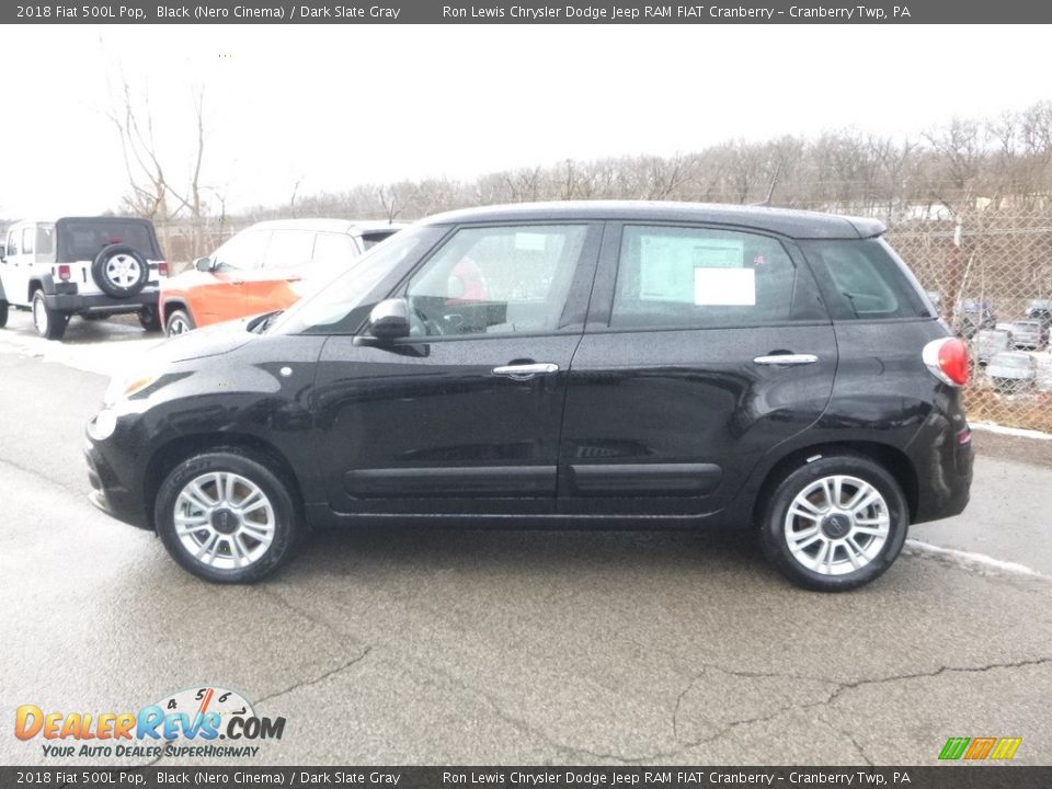 Black (Nero Cinema) 2018 Fiat 500L Pop Photo #2
