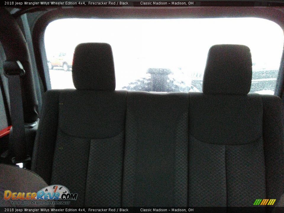 2018 Jeep Wrangler Willys Wheeler Edition 4x4 Firecracker Red / Black Photo #8