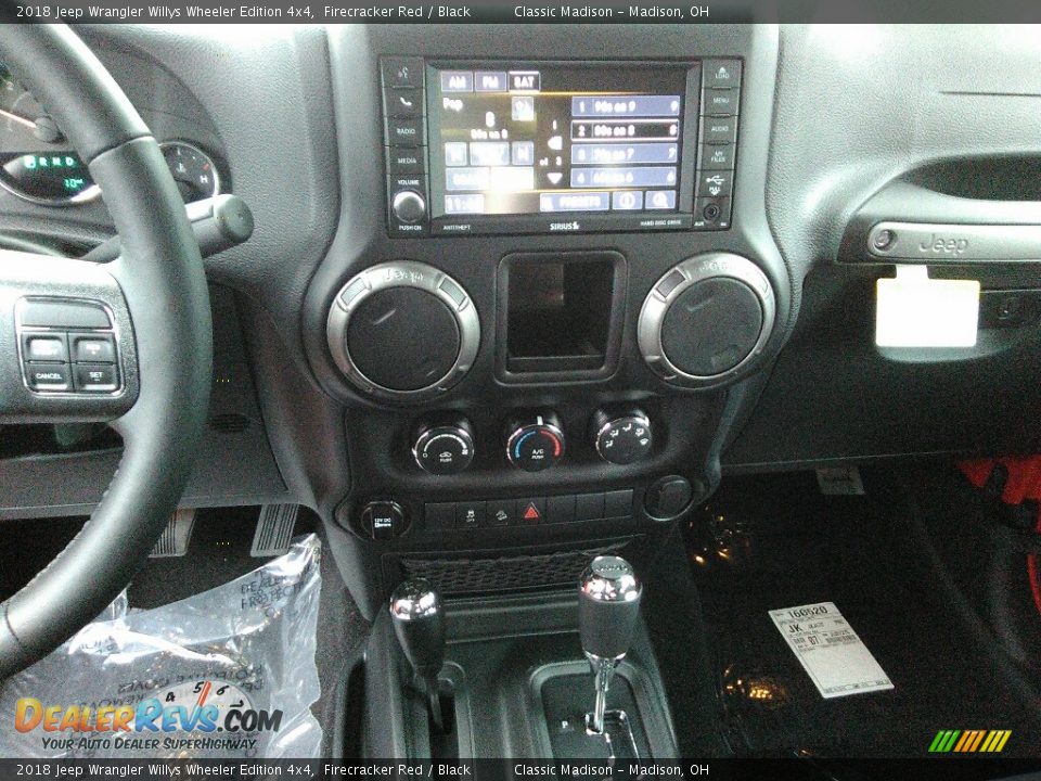 2018 Jeep Wrangler Willys Wheeler Edition 4x4 Firecracker Red / Black Photo #12