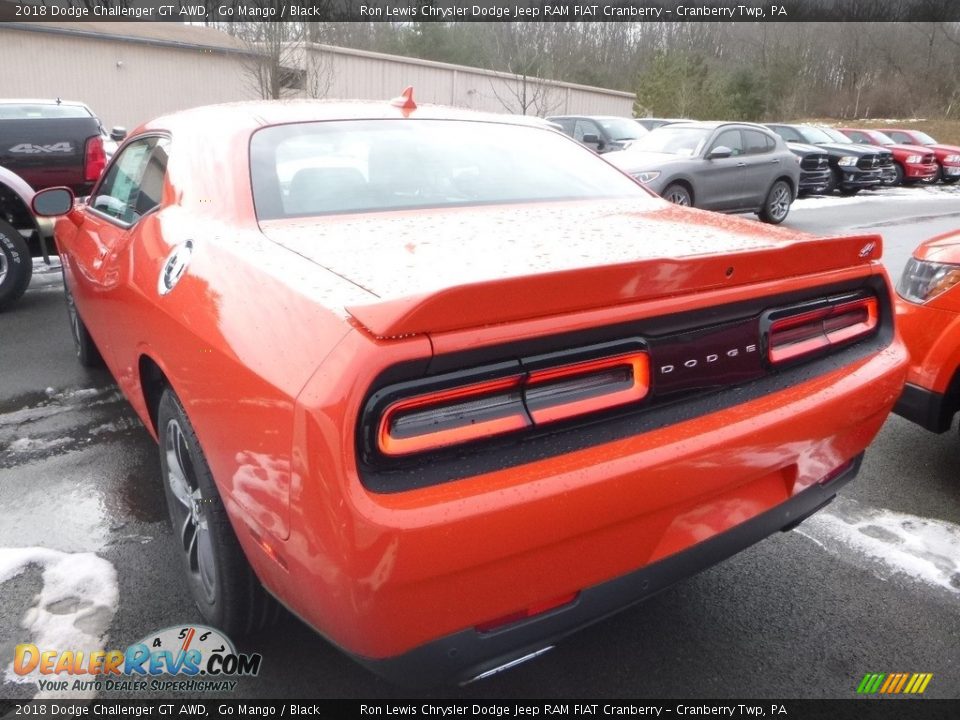 2018 Dodge Challenger GT AWD Go Mango / Black Photo #3