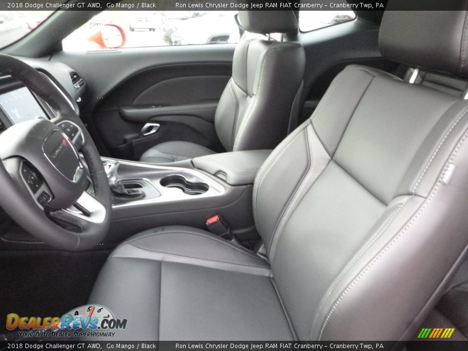 Front Seat of 2018 Dodge Challenger GT AWD Photo #16