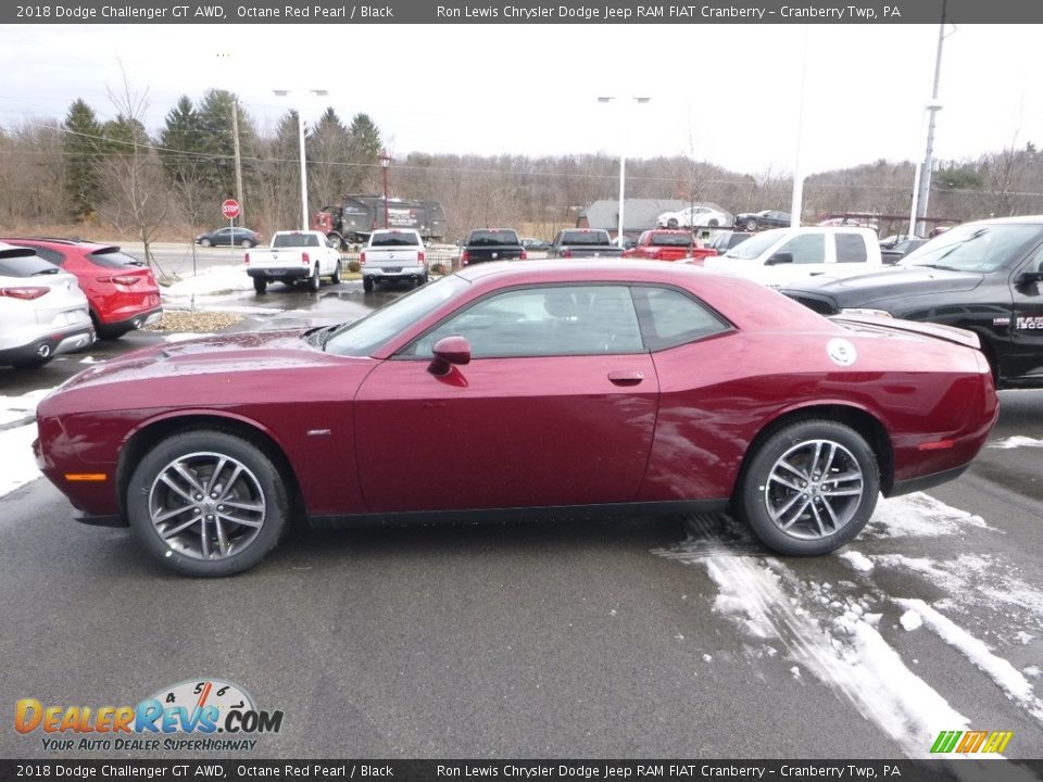 Octane Red Pearl 2018 Dodge Challenger GT AWD Photo #2