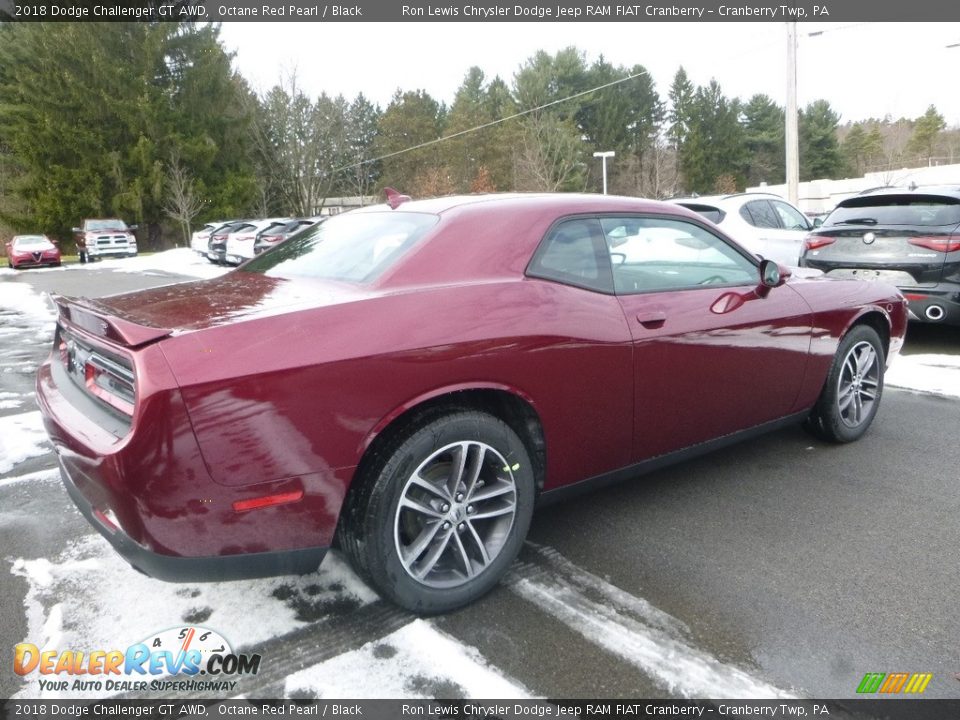 2018 Dodge Challenger GT AWD Octane Red Pearl / Black Photo #5