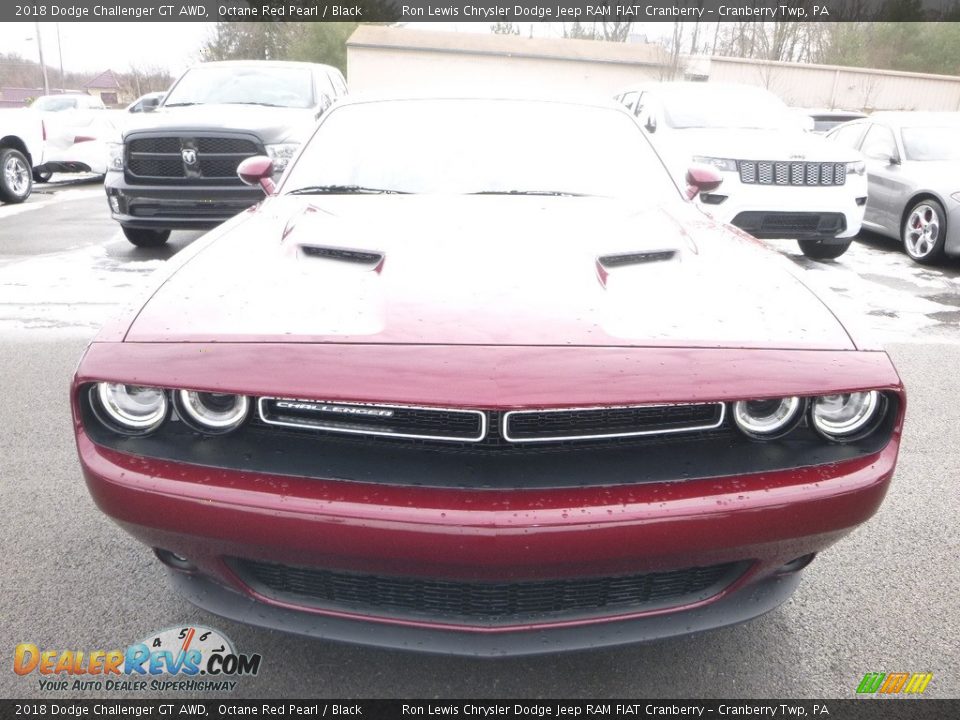 2018 Dodge Challenger GT AWD Octane Red Pearl / Black Photo #8