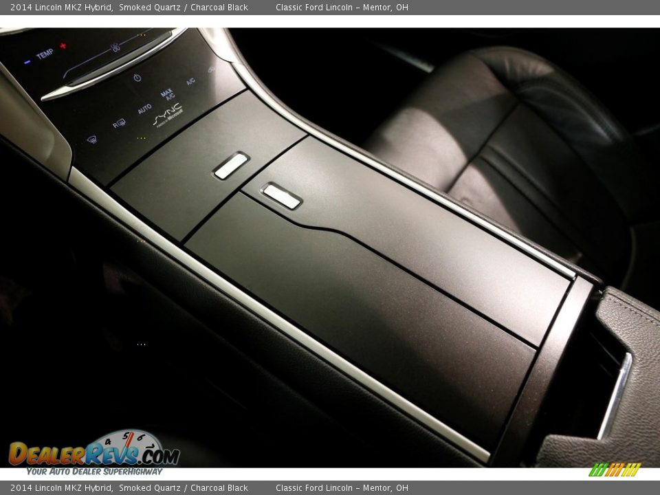 2014 Lincoln MKZ Hybrid Smoked Quartz / Charcoal Black Photo #15