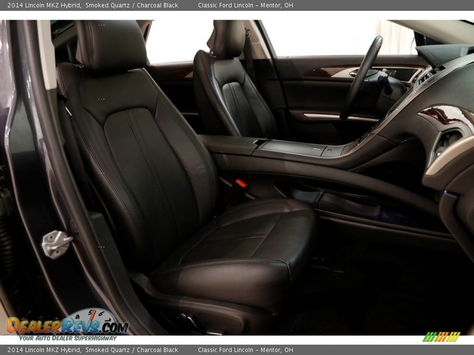 2014 Lincoln MKZ Hybrid Smoked Quartz / Charcoal Black Photo #17