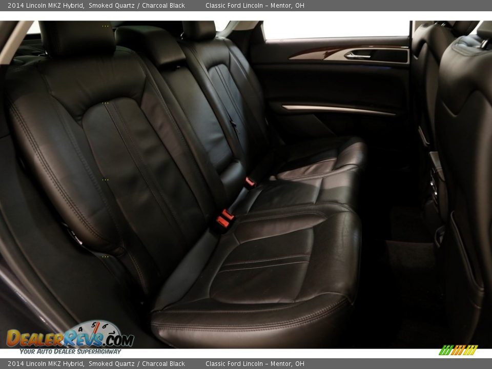 2014 Lincoln MKZ Hybrid Smoked Quartz / Charcoal Black Photo #18