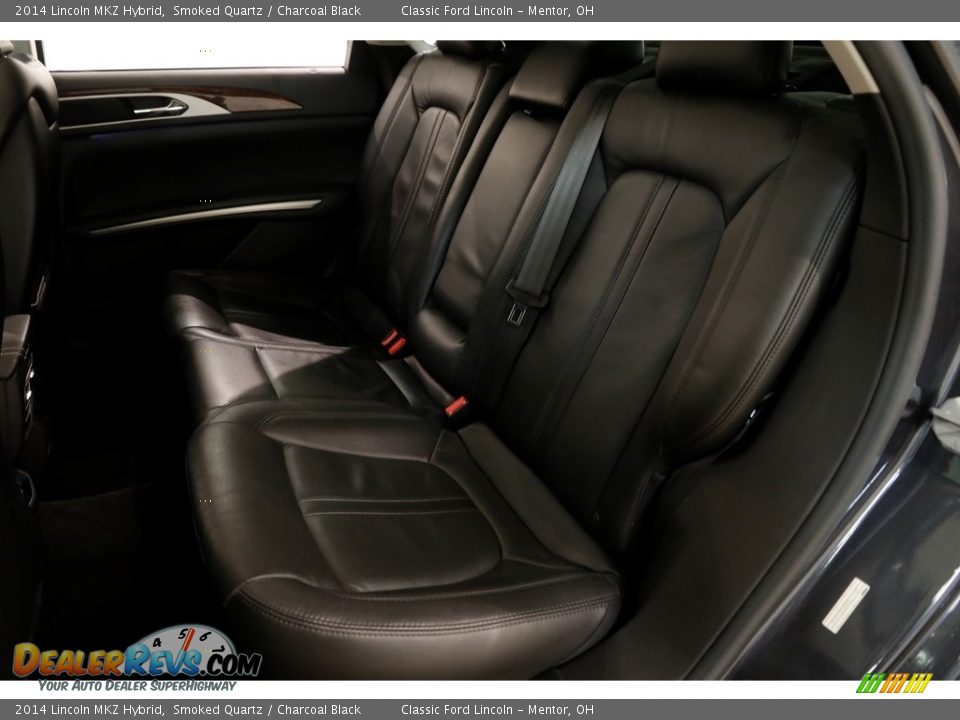 2014 Lincoln MKZ Hybrid Smoked Quartz / Charcoal Black Photo #19