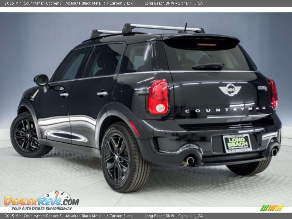 2015 Mini Countryman Cooper S Absolute Black Metallic / Carbon Black Photo #10