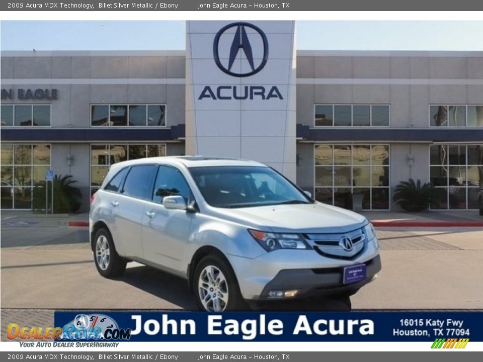 2009 Acura MDX Technology Billet Silver Metallic / Ebony Photo #1