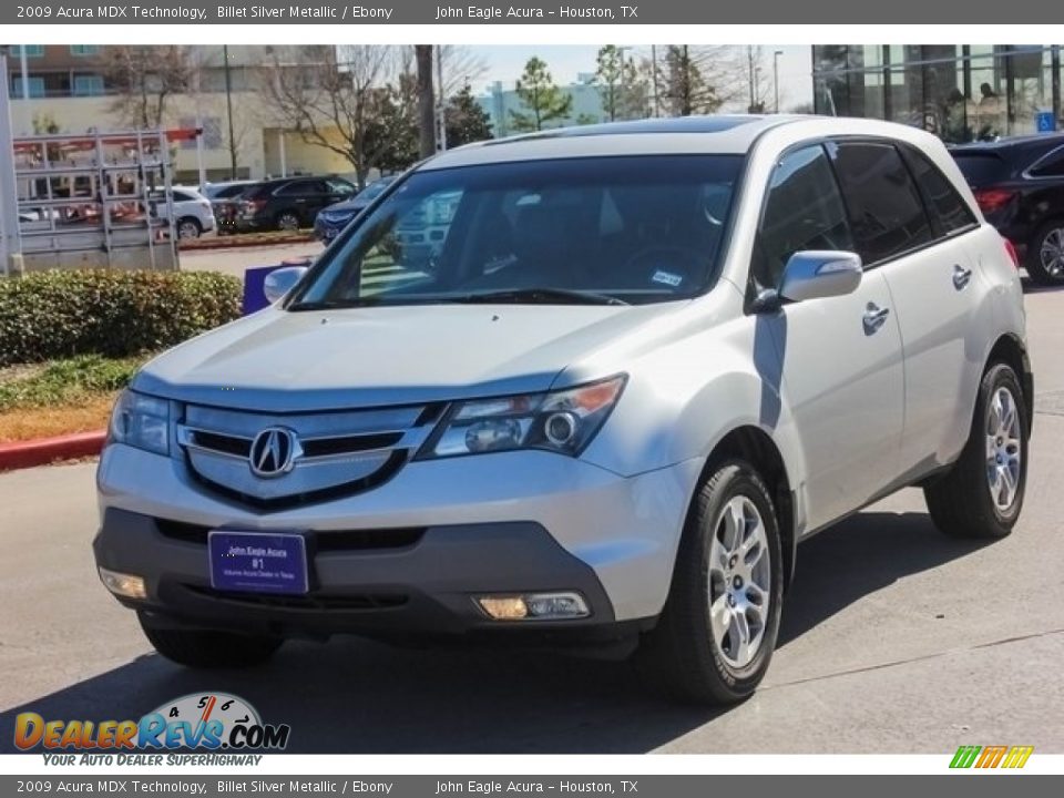 2009 Acura MDX Technology Billet Silver Metallic / Ebony Photo #3