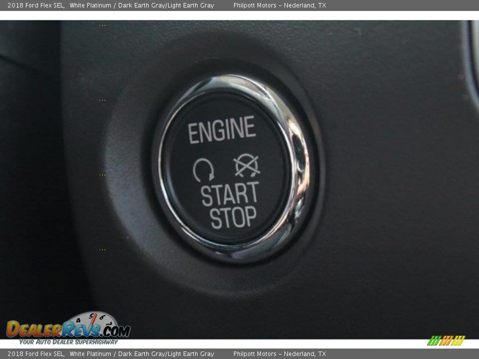 2018 Ford Flex SEL White Platinum / Dark Earth Gray/Light Earth Gray Photo #15