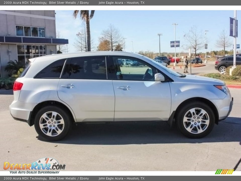 2009 Acura MDX Technology Billet Silver Metallic / Ebony Photo #8