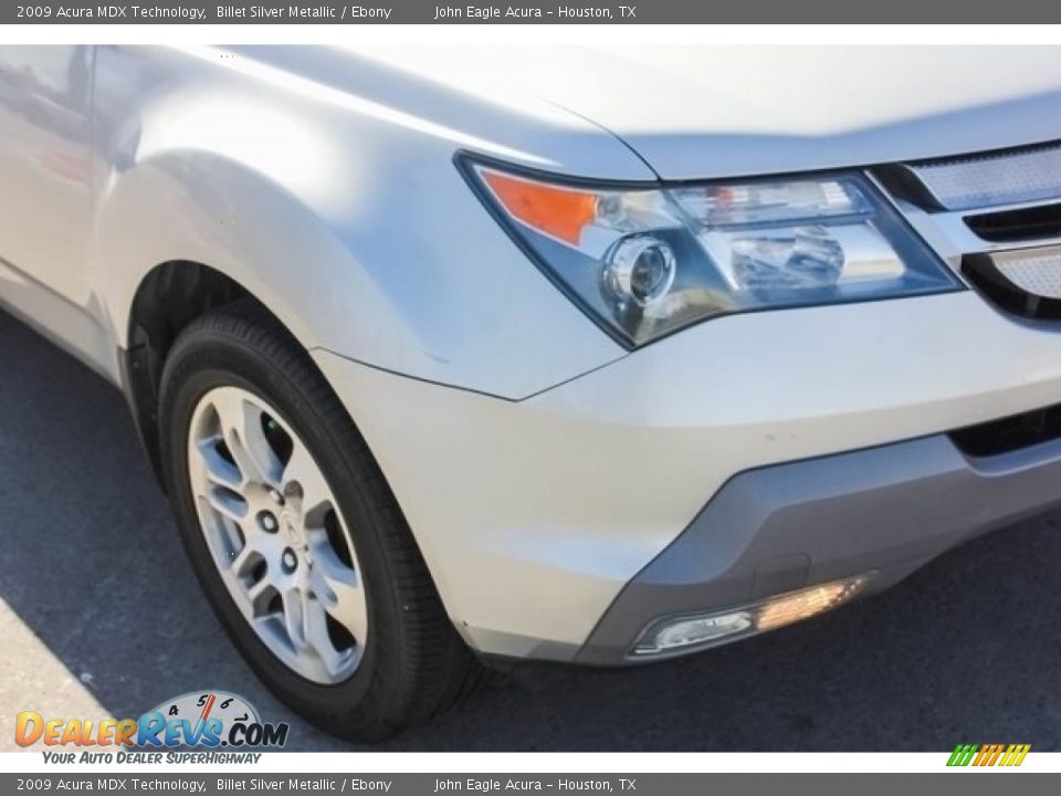 2009 Acura MDX Technology Billet Silver Metallic / Ebony Photo #10