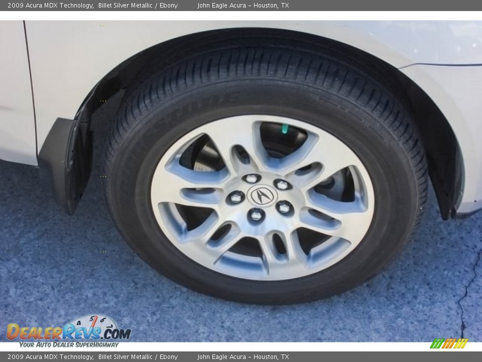 2009 Acura MDX Technology Billet Silver Metallic / Ebony Photo #11