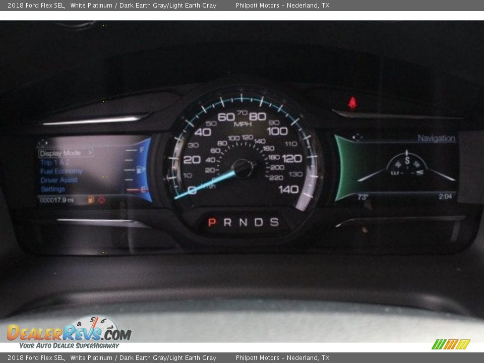 2018 Ford Flex SEL White Platinum / Dark Earth Gray/Light Earth Gray Photo #22
