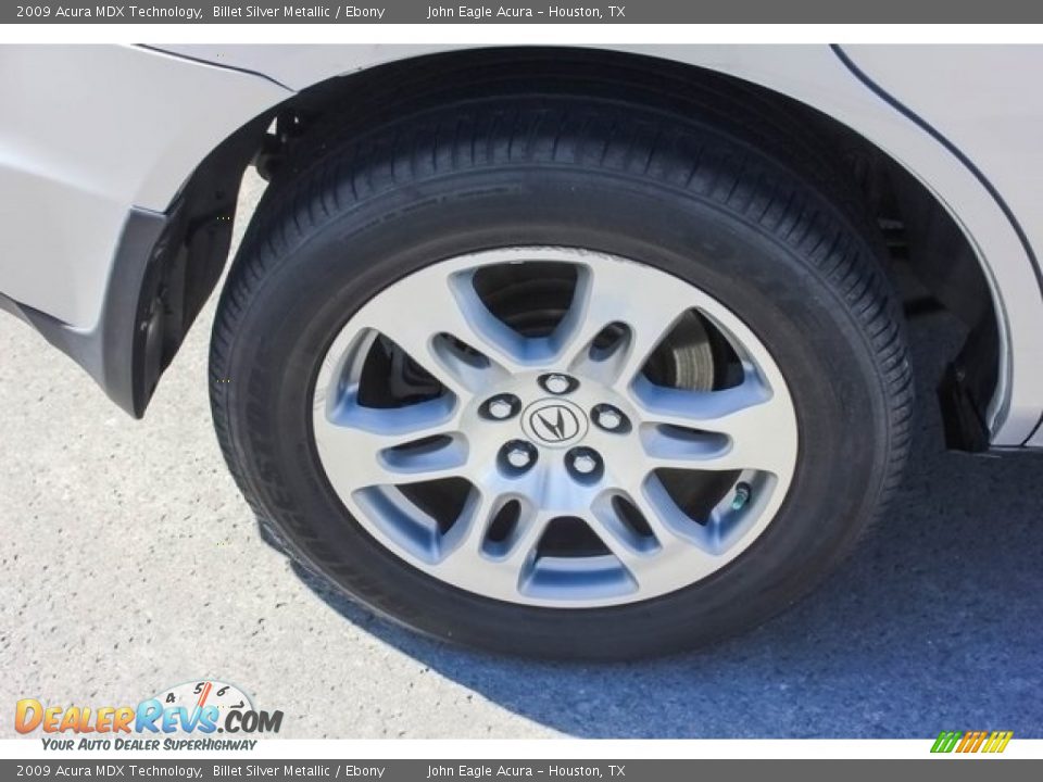2009 Acura MDX Technology Billet Silver Metallic / Ebony Photo #12