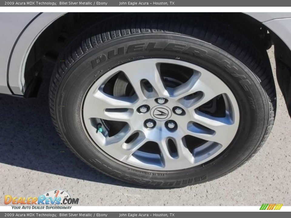 2009 Acura MDX Technology Billet Silver Metallic / Ebony Photo #13