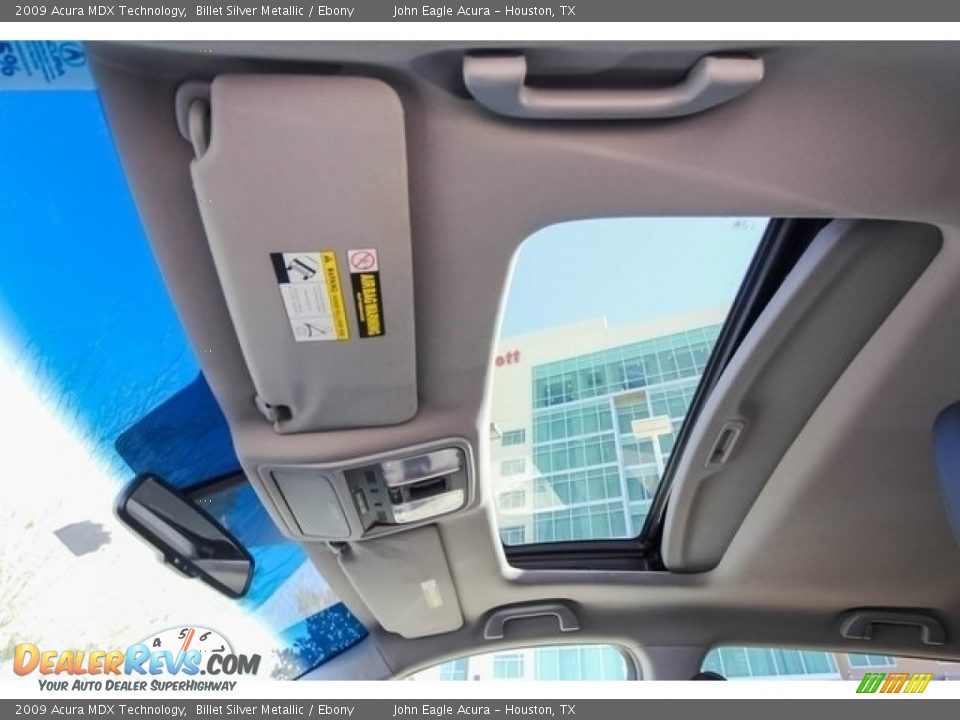 2009 Acura MDX Technology Billet Silver Metallic / Ebony Photo #18