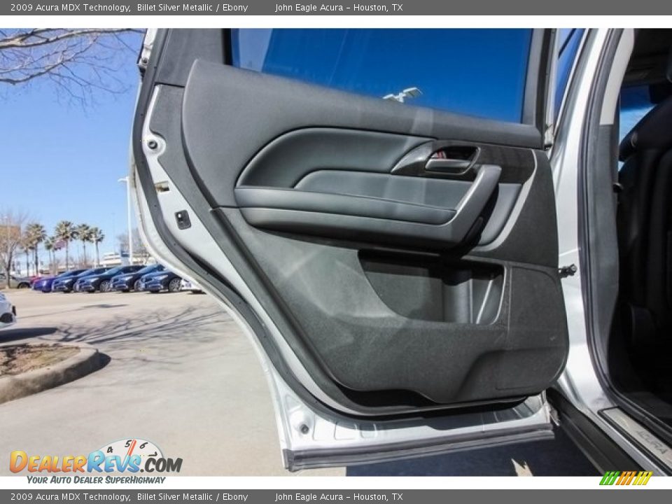2009 Acura MDX Technology Billet Silver Metallic / Ebony Photo #20