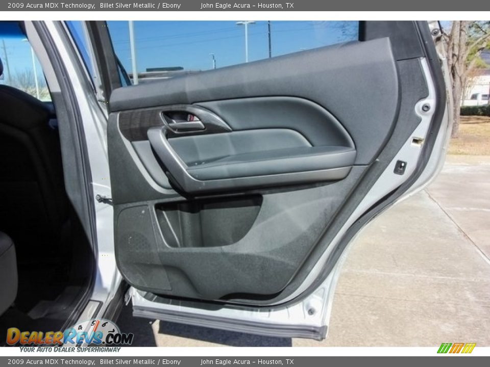 2009 Acura MDX Technology Billet Silver Metallic / Ebony Photo #24