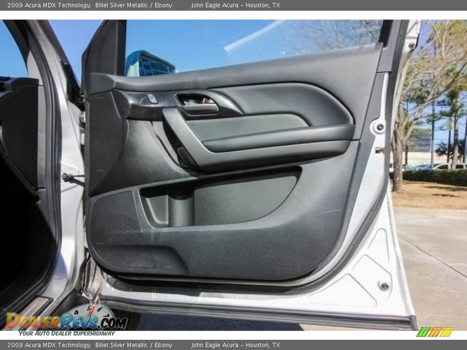 2009 Acura MDX Technology Billet Silver Metallic / Ebony Photo #26