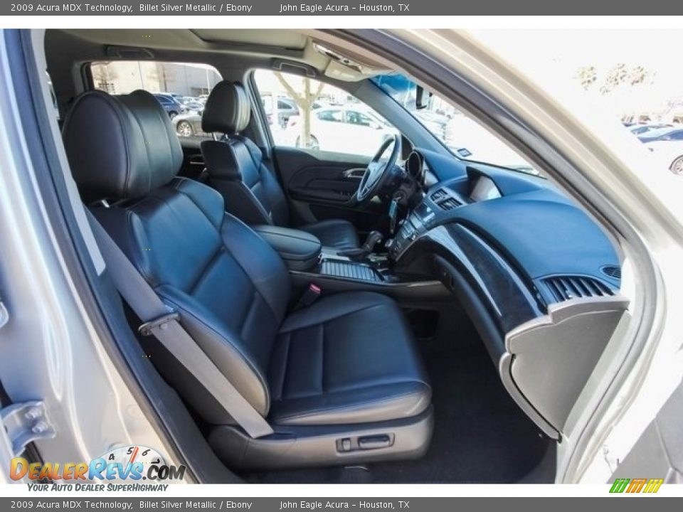 2009 Acura MDX Technology Billet Silver Metallic / Ebony Photo #27