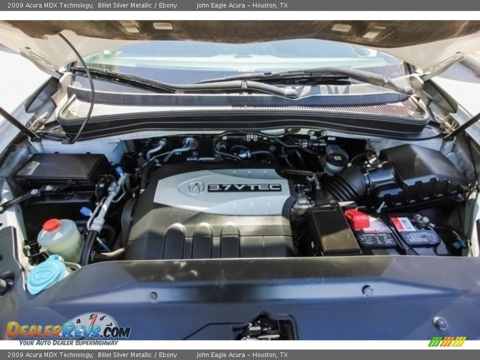 2009 Acura MDX Technology Billet Silver Metallic / Ebony Photo #28