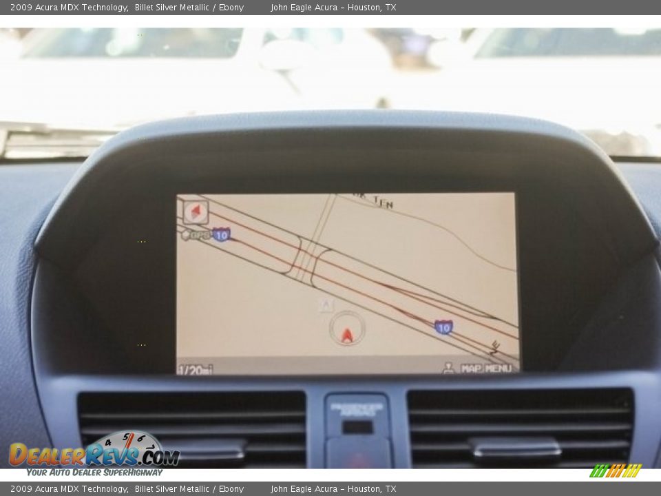2009 Acura MDX Technology Billet Silver Metallic / Ebony Photo #34