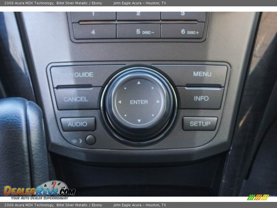 2009 Acura MDX Technology Billet Silver Metallic / Ebony Photo #36