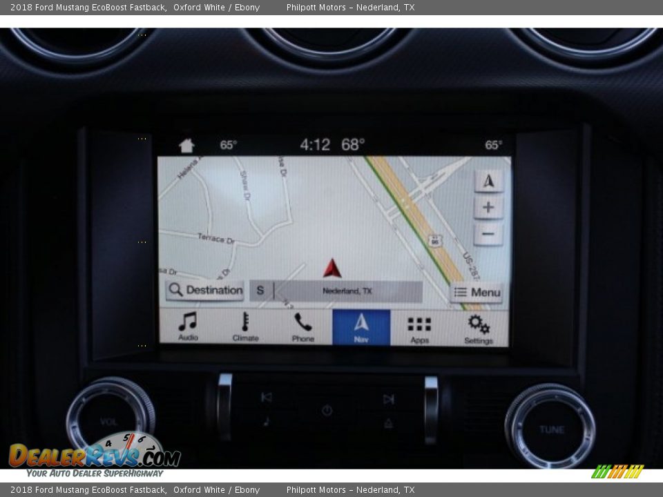 2018 Ford Mustang EcoBoost Fastback Oxford White / Ebony Photo #16