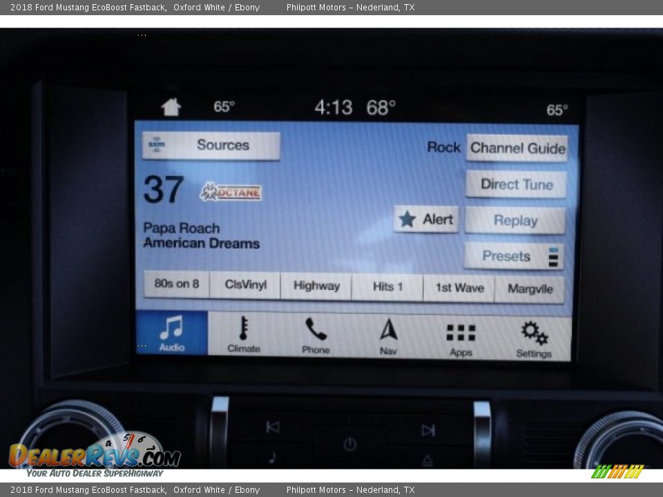 2018 Ford Mustang EcoBoost Fastback Oxford White / Ebony Photo #17