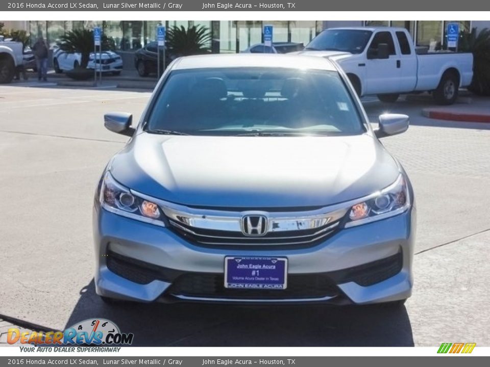 2016 Honda Accord LX Sedan Lunar Silver Metallic / Gray Photo #2